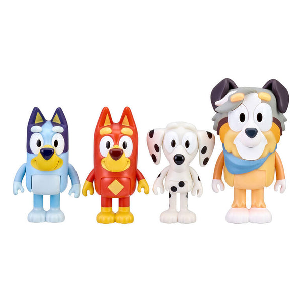 BLUEY FIGURES 4 PACK