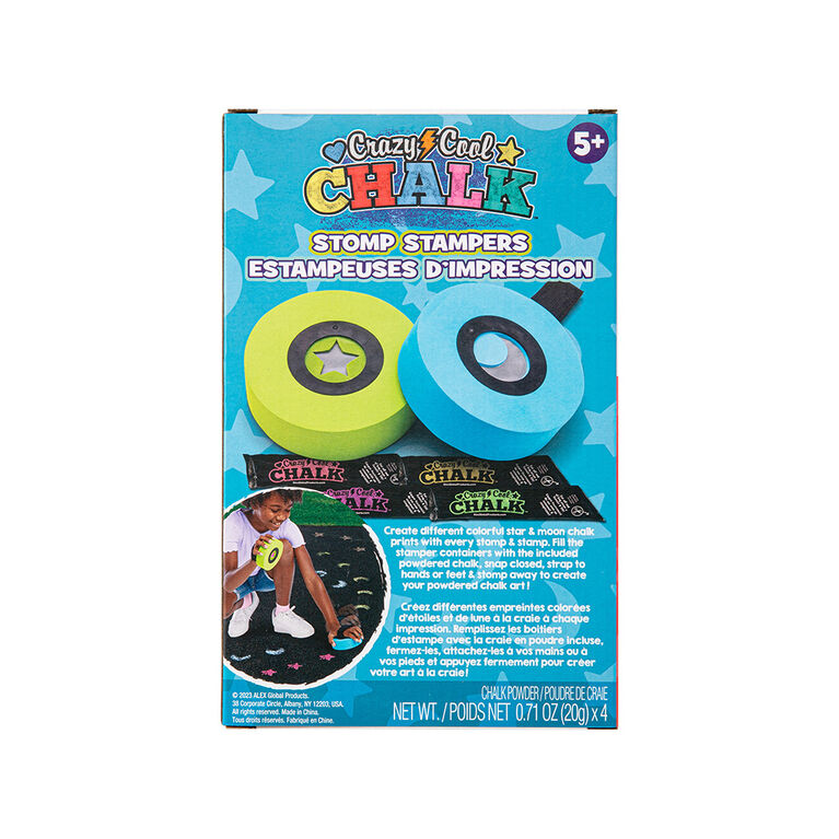 CRAZY COOL CHALK STOMP STAMPERS