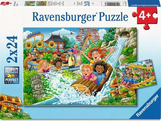 RAVENSBURG 2 X 24 PC AMUSEMENT PARK