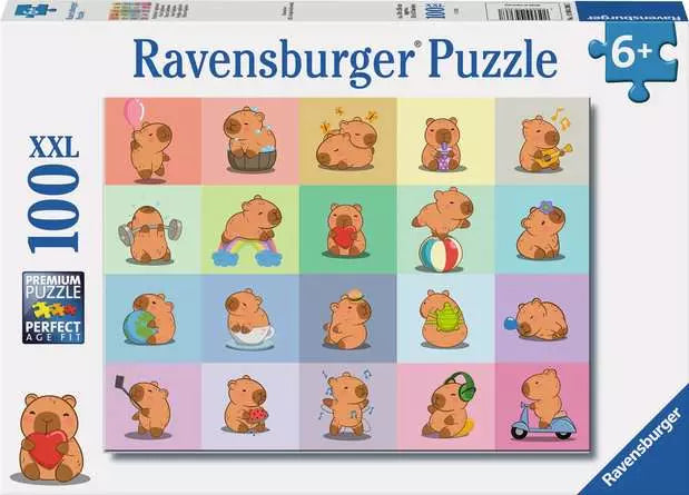 RAVENSBURGER 100 XXL CAPYBARA