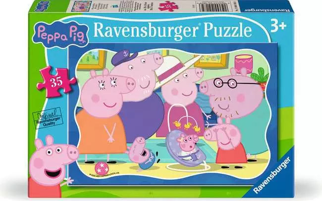 RAVENSBURG 35 PC PEPPA PIG MY FAMILY