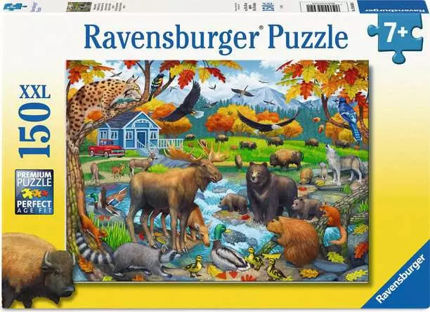RAVENSBURGER 150 PC WILDLIFE GATHERING