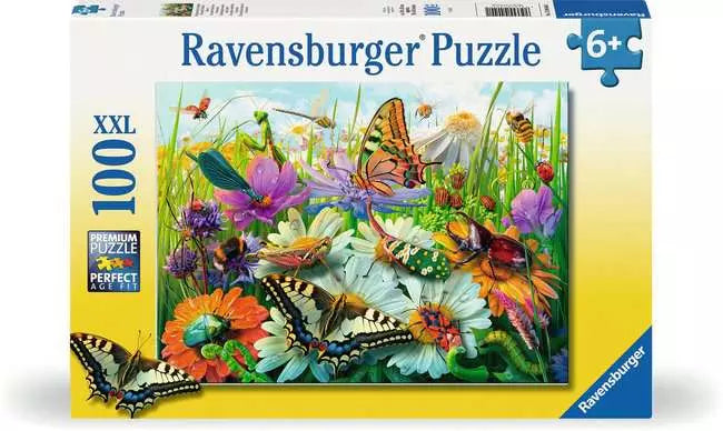 RAVENSBURG 100 PC WONDERFUL WORLD OF INSECTS