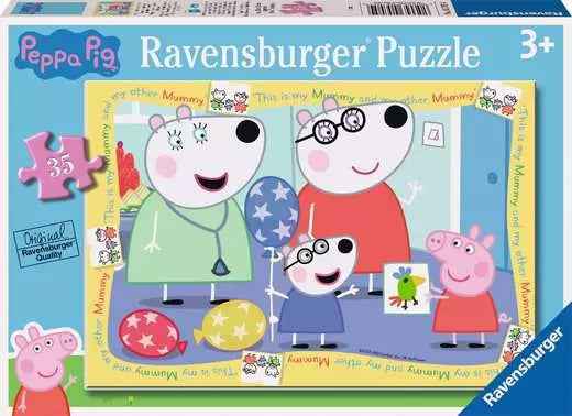 RAVENSBURG FLOOR PUZZLE PEPPA MEETS PENNY'S PARENTS