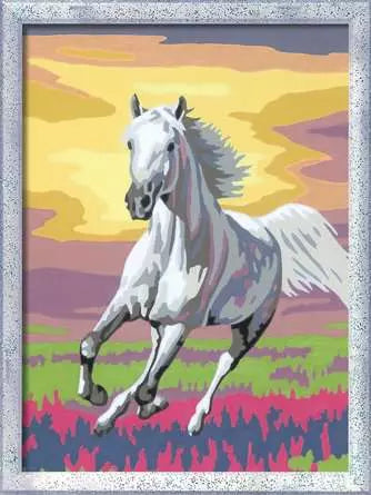 RAVENSBURGER CREART HORSE AT SUNSET