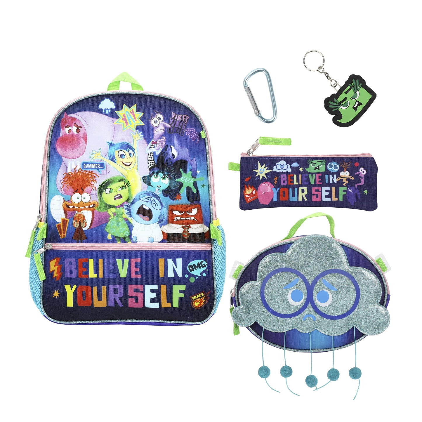 INSIDE OUT 5-PC BACKPACK SET