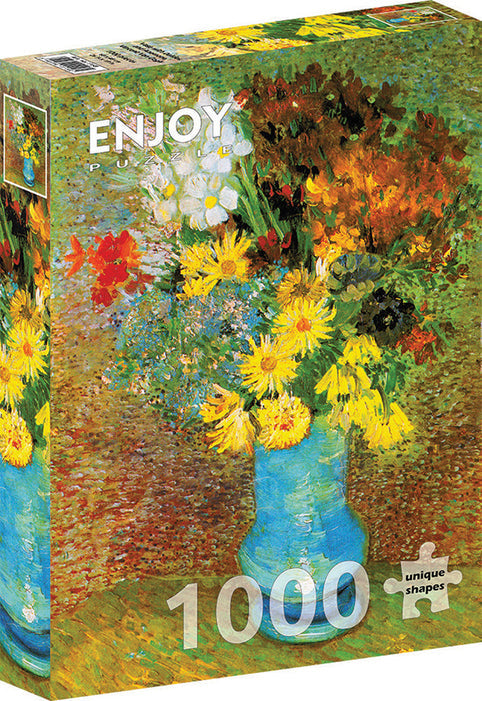 ENJOY 1000 PC VAN GOGH: VASE WITH DAISIES AND ANEMONES