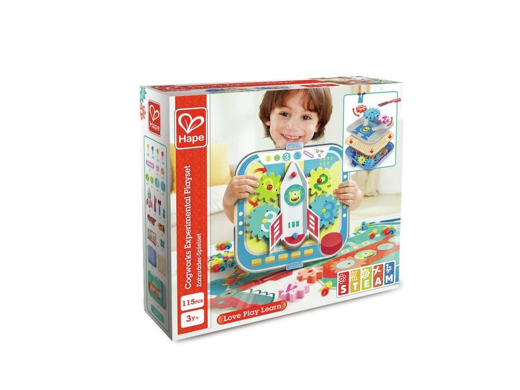 HAPE: GROOVY GO-ROUND GEARS PLAYSET