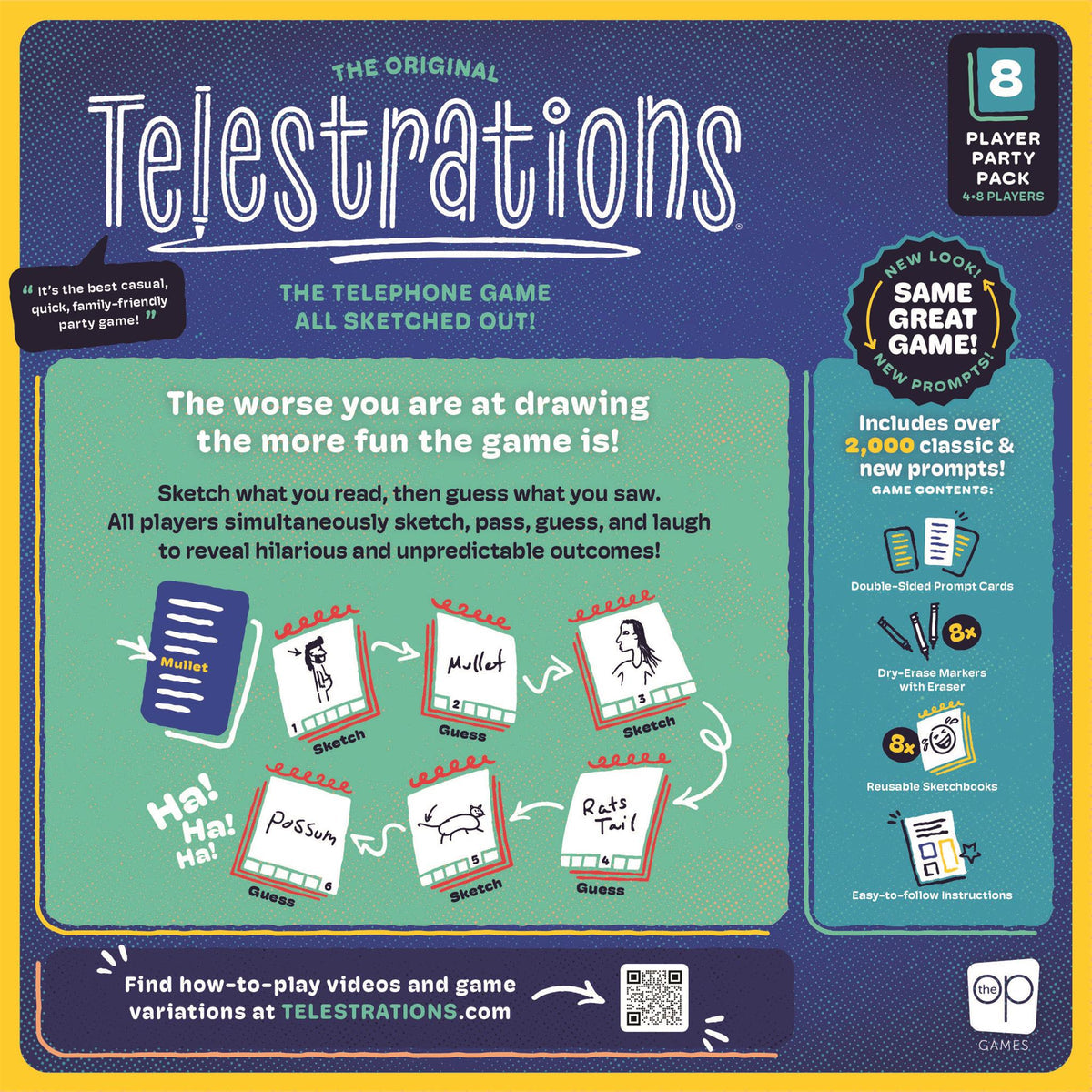 TELESTRATIONS 8 PLAYER