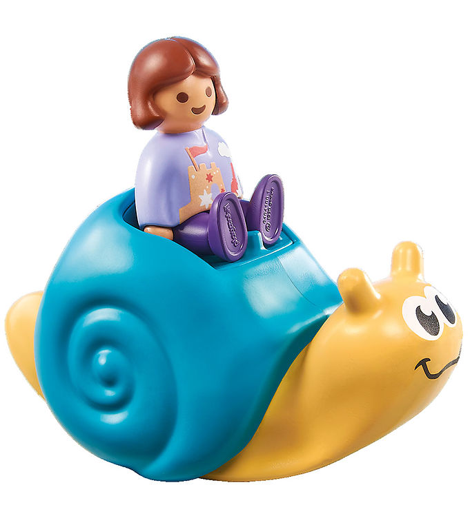 PLAYMOBIL 1.2.3. ROCKING SNAIL W/ RATTLE