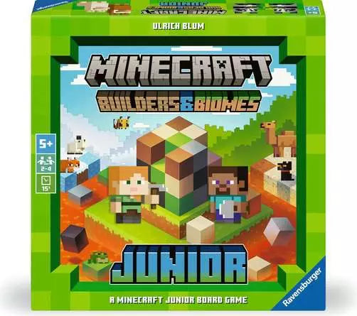RAVENSBURGER MINECRAFT JUNIOR BUILDERS & BIOMES