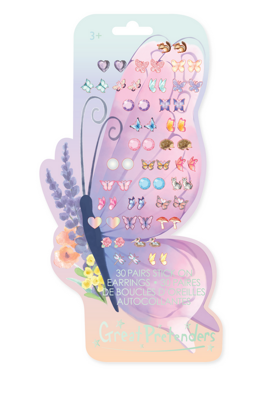 BUTTERFLY STICKER EARRINGS