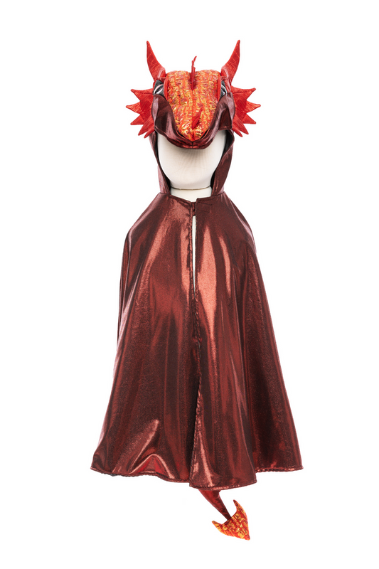 RUBY METALLIC DRAGON CAPE 5-6