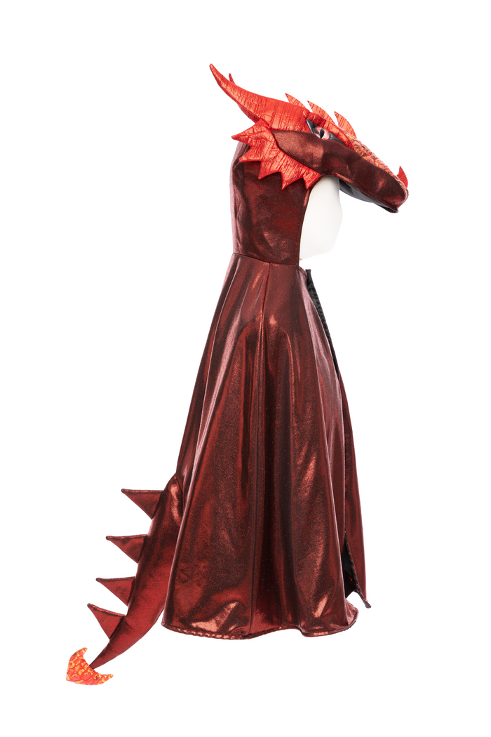 RUBY METALLIC DRAGON CAPE 5-6