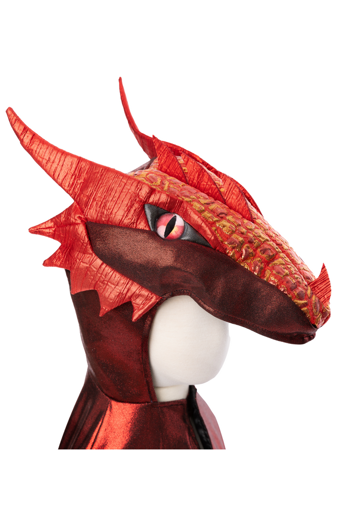 RUBY METALLIC DRAGON CAPE 5-6