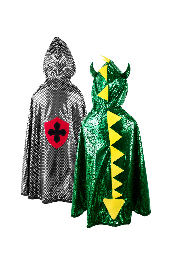 REVERSIBLE DRAGON/KNIGHT SIZE 5-6