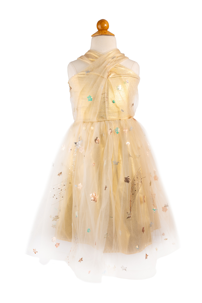 SILVER & GOLD ERAS DRESS SIZE 5-6