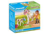 PLAYMOBIL HORSE WITH FOAL