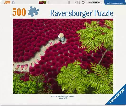 RAVENSBURG 500 PC A SEA OF RED