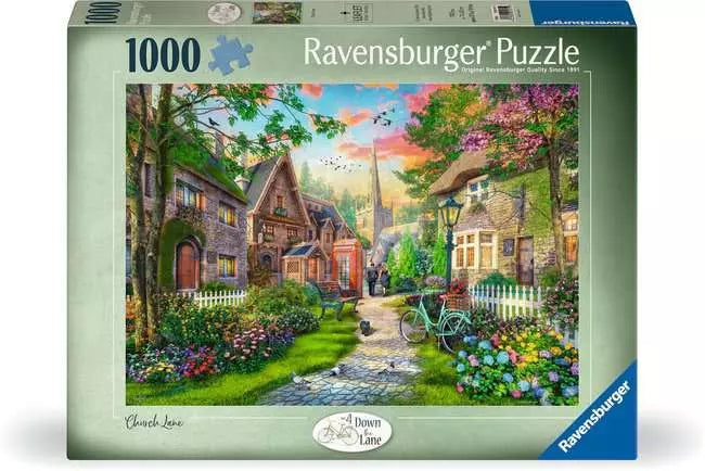 RAVENSBURGER 1000 PC CHURCH LANE