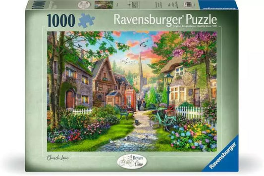 RAVENSBURGER 1000 PC CHURCH LANE
