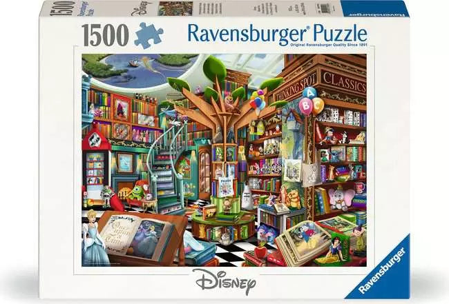 RAVENSBURGER 1500 PC DISNEY BOOKSTORE OF WONDERS