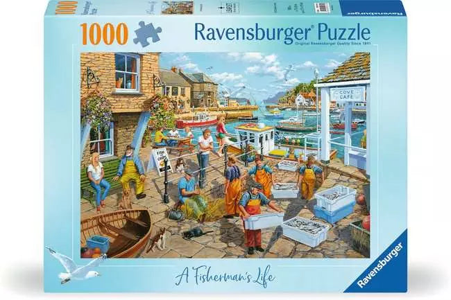 RAVENSBURGER 1000 PC FISHERMAN'S LIFE