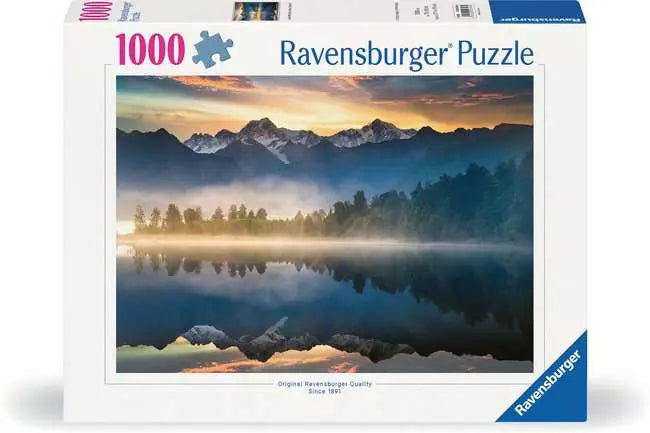 RAVENSBURGER 1000 PC LAKE MATHESON, NEW ZEALAND
