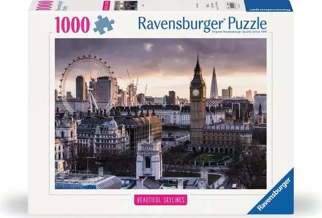 RAVENSBURG 1000 PC BEAUTIFUL SKYLINES LONDON