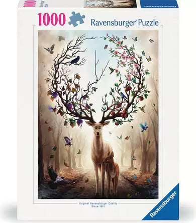 RAVENSBURGER 1000 PC FANTASY DEER