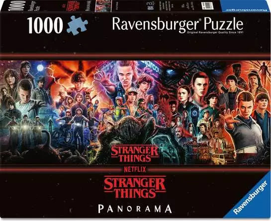 RAVENSBURGER 1000 PC STRANGER THINGS PANORAMIC
