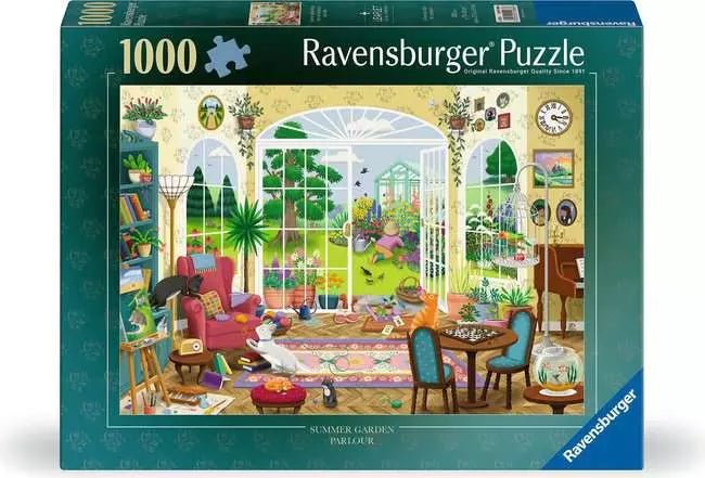 RAVENSBURGER 1000 PC SUMMER GARDEN PARLOUR