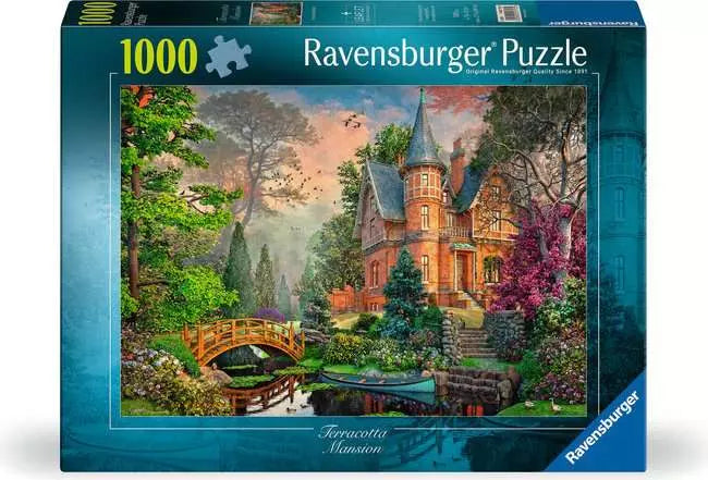 RAVENSBURGER 1000 PC TERRACOTTA MANSION