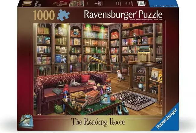 RAVENSBURGER 1000 PC THE READING ROOM