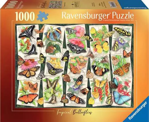 RAVENSBURG 1000 PC TROPICAL BUTTERFLIES