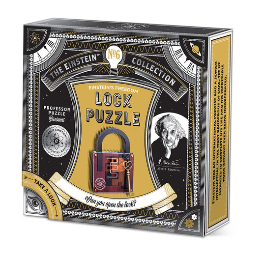 THE EINSTEIN COLLECTION FREEDOM LOCK PUZZLE