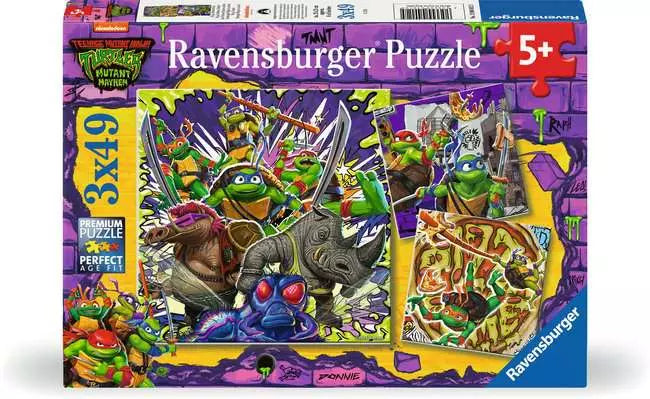 RAVENSBURG 3 X 49 PC TEENAGE M