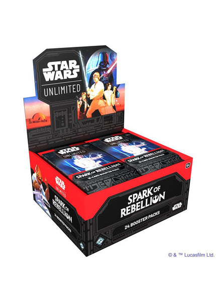 STAR WARS UNLIMITED SPARK OF REBELLION DRAFT BOOSTER