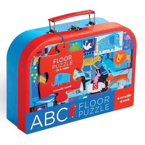 FLOOR PUZZLE-24 PC ANIMAL ABC