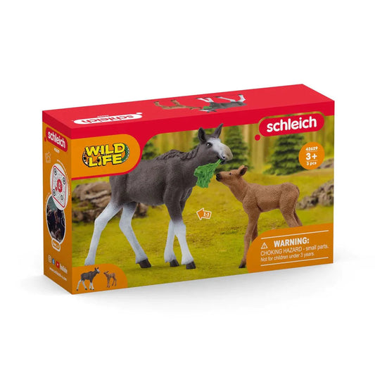 SCHLEICH MOOSE FAMILY