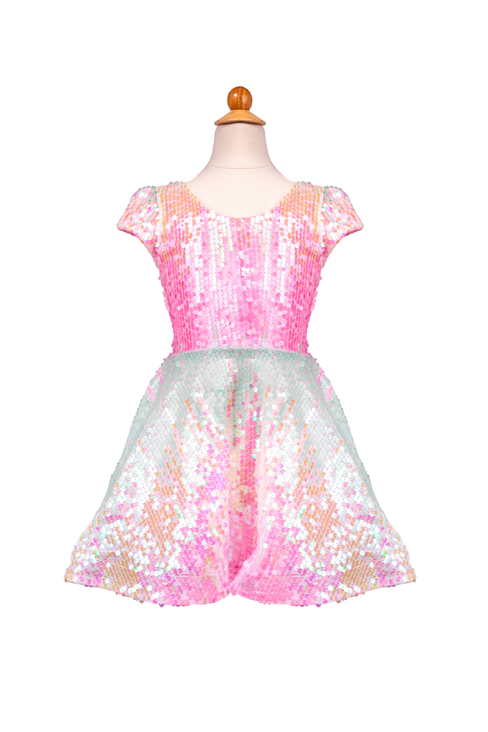 SORBET SWIRL SKATER DRESS SIZE 5-6