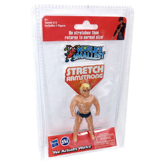 WORLD'S SMALLEST STRETCH ARMSTRONG