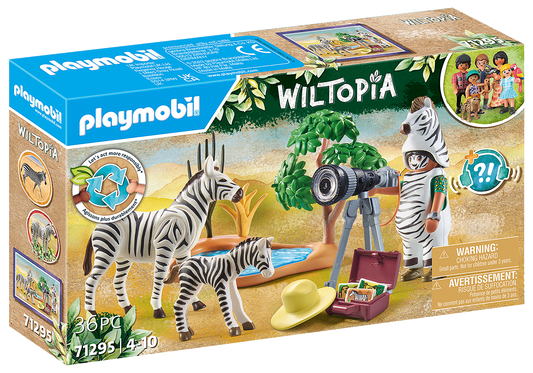 PLAYMOBIL WILTOPIA ANIMAL PHOTOGRAPHER