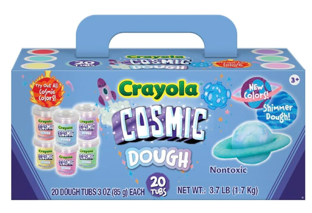 CRAYOLA COSMIC DOUGH BOX 20 PC