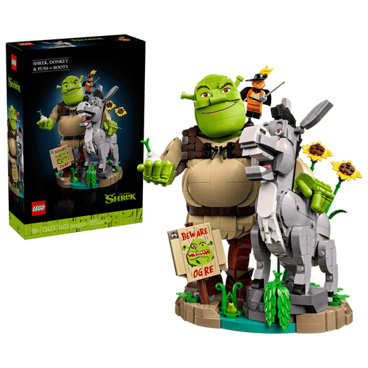 LEGO SHREK, DONKEY & PUSS IN BOOTS