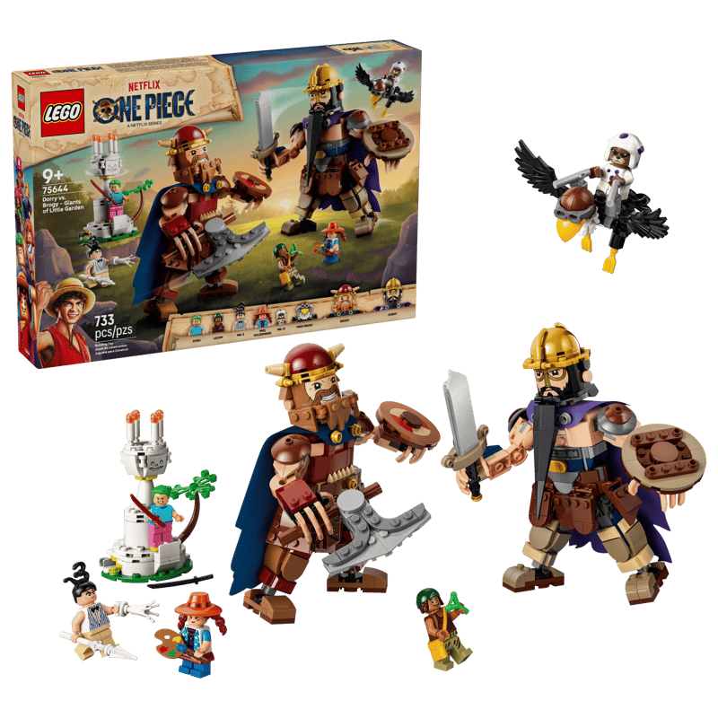 LEGO ONE PIECE DORRY VS. BROGY - GIANTS OF LITTLE GARDEN