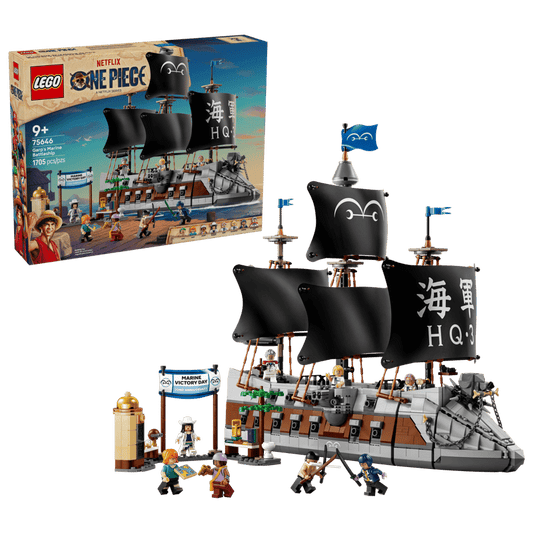 LEGO ONE PIECE GARP'S MARINE BATTLESHIP