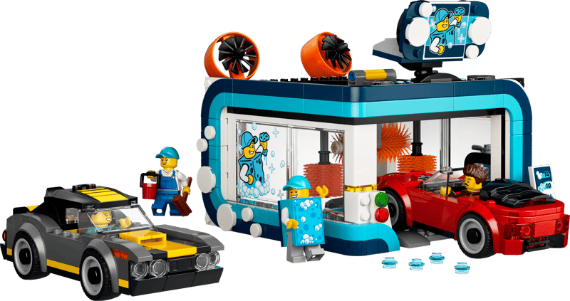 LEGO CITY DRIVE-THROUGH CAR WASH