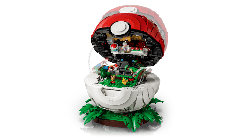LEGO POKEMON ICONIC TRAINER MOMENTS POKE BALL