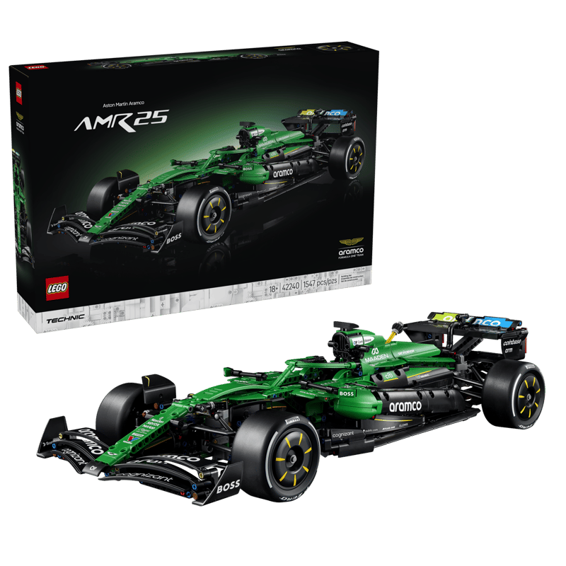 LEGO TECHNIC ASTON MARTIN AMR25 F1 CAR